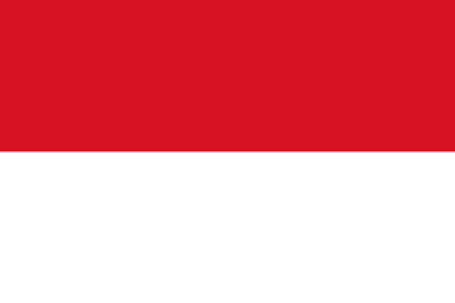 インドネシアの国旗の画像