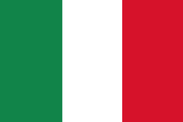 イタリアの国旗の画像